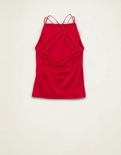 AE Strappy-Go-Lucky Boatneck Tank Top