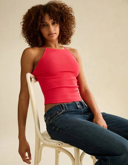 AE Strappy-Go-Lucky Boatneck Tank Top
