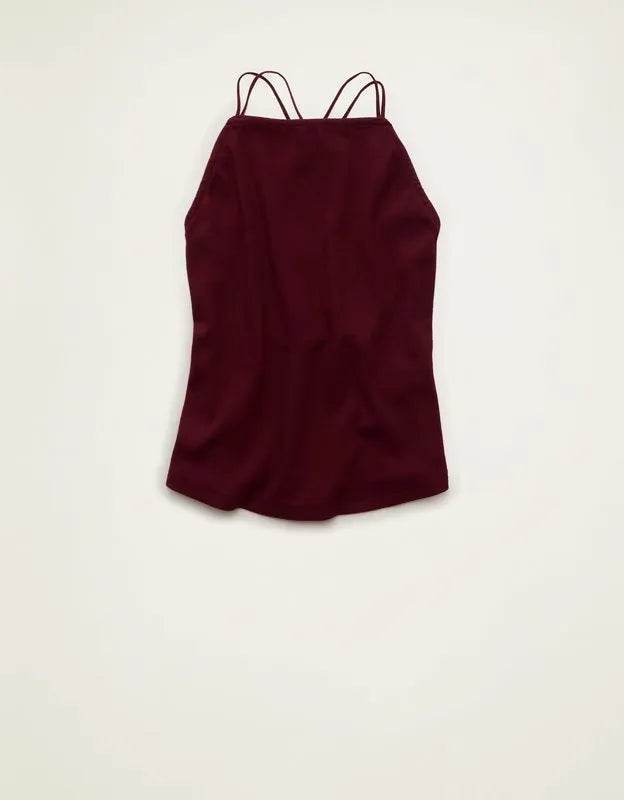 AE Strappy-Go-Lucky Boatneck Tank Top