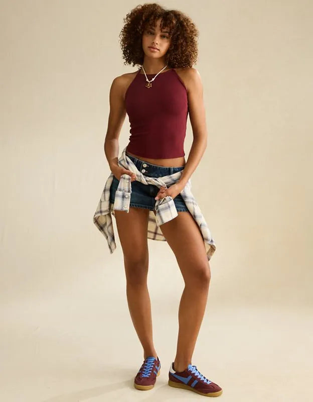 AE Strappy-Go-Lucky Boatneck Tank Top