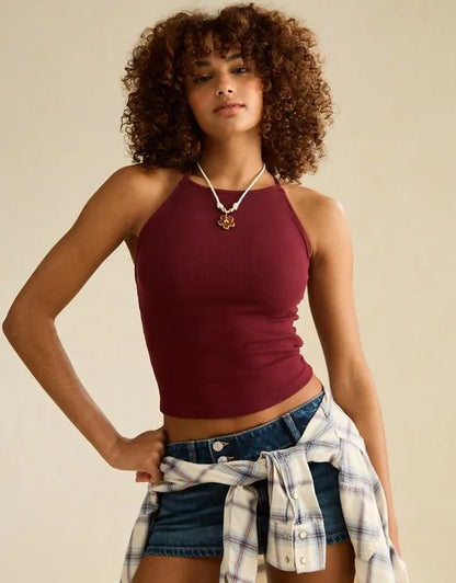 AE Strappy-Go-Lucky Boatneck Tank Top