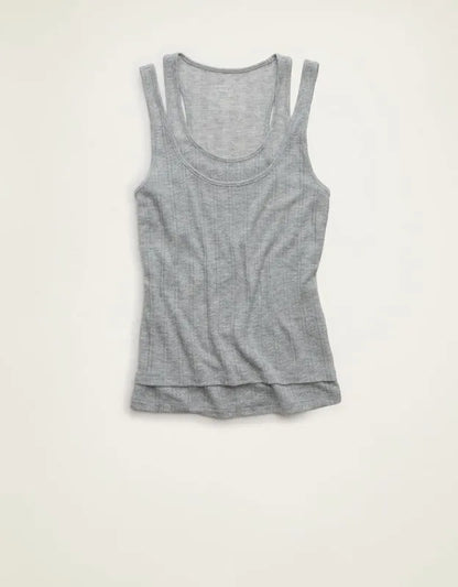 AE Twice As Nice Pointelle Tank Top