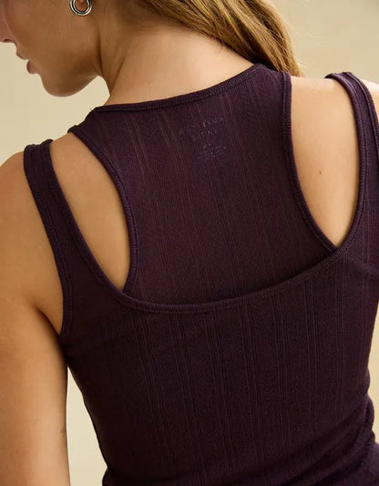 AE Twice As Nice Pointelle Tank Top