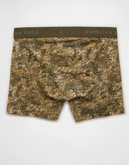 AEO Men's Camo 4.5" Classic Cotton Boxer Brief