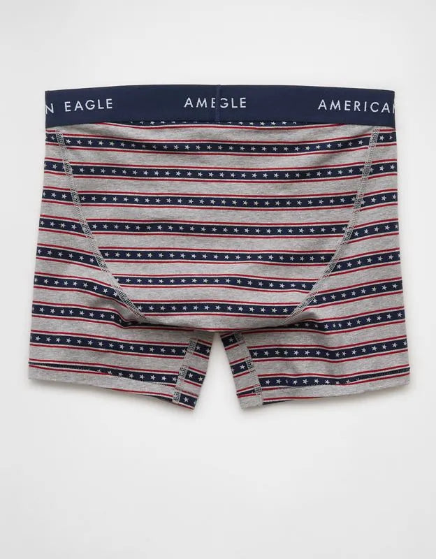 AEO Men's USA 4.5" Classic Cotton Boxer Brief