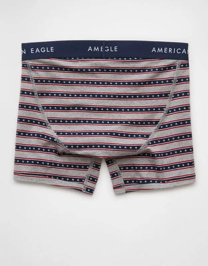 AEO Men's USA 4.5" Classic Cotton Boxer Brief