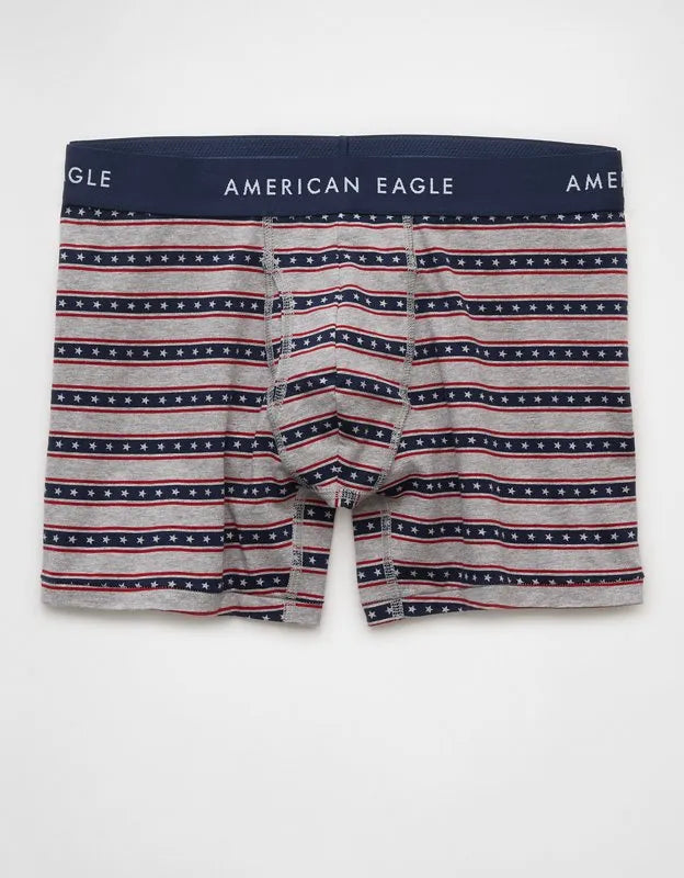 AEO Men's USA 4.5" Classic Cotton Boxer Brief