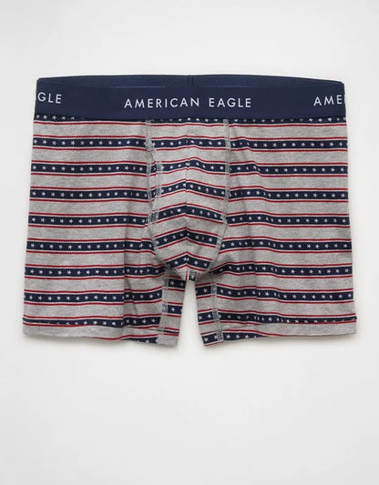 AEO Men's USA 4.5" Classic Cotton Boxer Brief