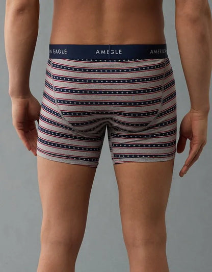 AEO Men's USA 4.5" Classic Cotton Boxer Brief