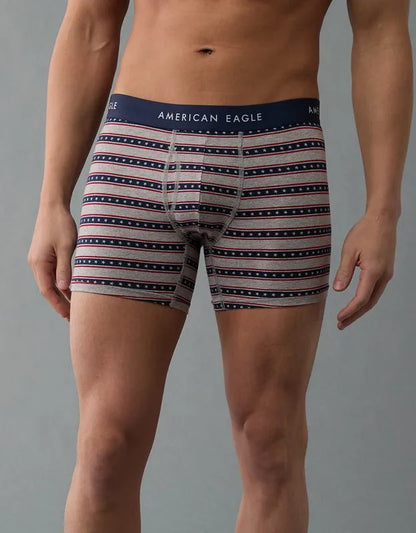 AEO Men's USA 4.5" Classic Cotton Boxer Brief