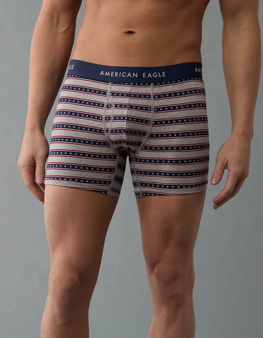 AEO Men's USA 4.5" Classic Cotton Boxer Brief
