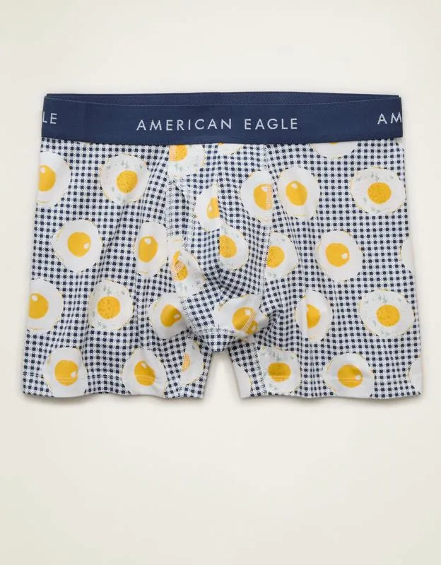 AEO Men's Food 4.5" Classic Cotton Boxer Brief