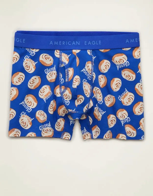 AEO Men's Food 4.5" Classic Cotton Boxer Brief