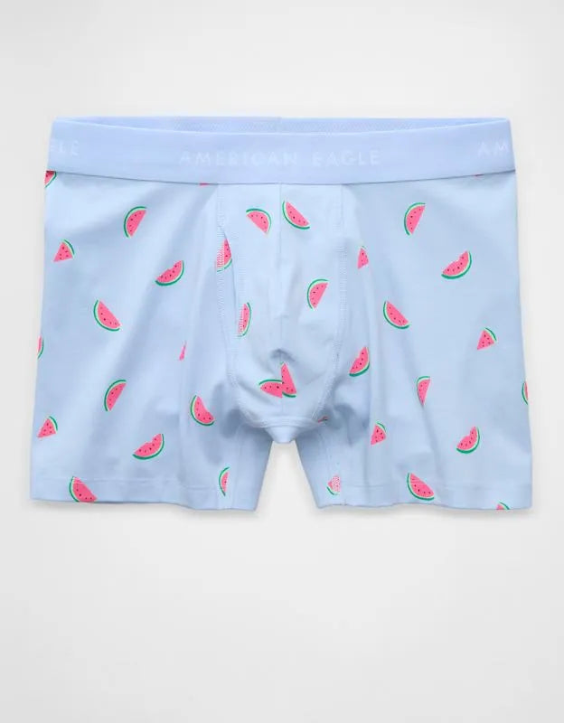 AEO Men's Food 4.5" Classic Cotton Boxer Brief