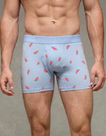 AEO Men's Food 4.5" Classic Cotton Boxer Brief