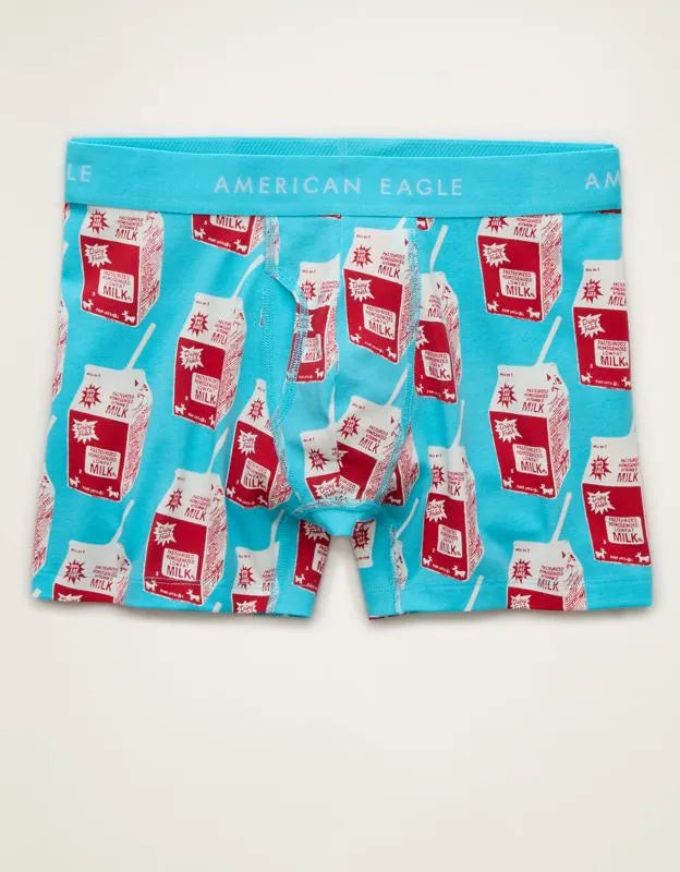 AEO Men's Food 4.5" Classic Cotton Boxer Brief