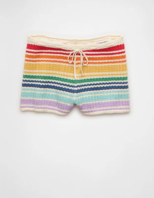 AE Pride Super Low-Rise Sweater Short
