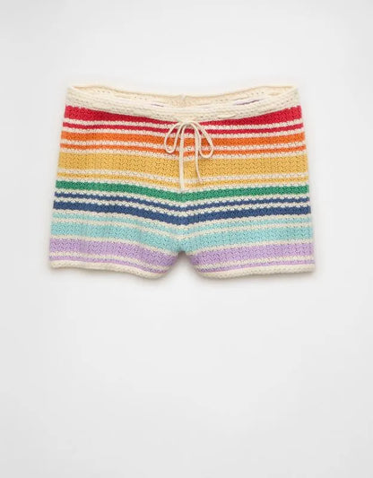 AE Pride Super Low-Rise Sweater Short