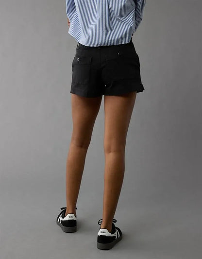 AE Stretch High-Waisted Trouser Short Short
