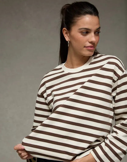 AE Striped Long Sleeve T-Shirt