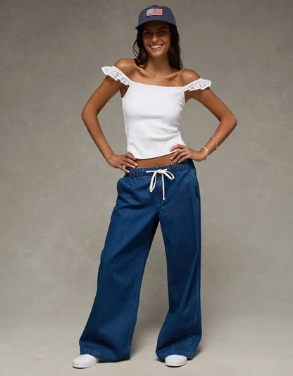 AE Flutter Sleeve Tee