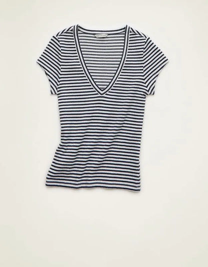 AE V-Neck Textured T-Shirt