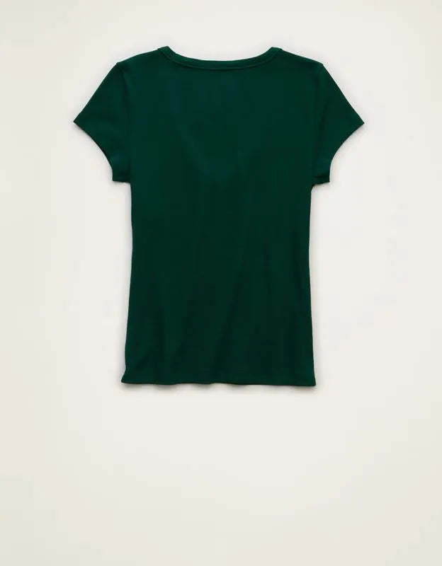 AE V-Neck Hey Baby Tee