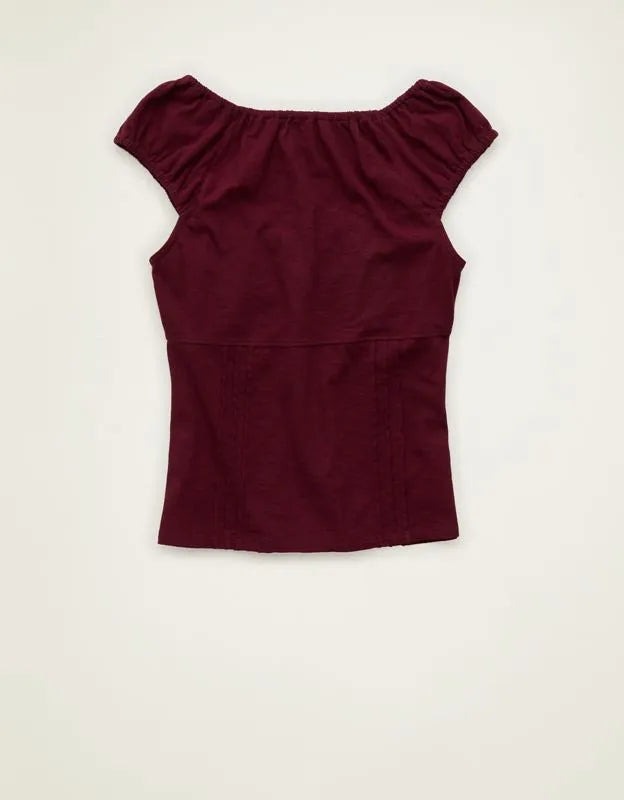 AE Sunchaser Button-Up T-Shirt