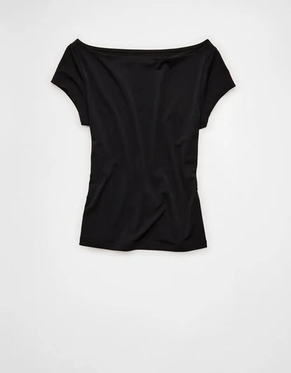 AE Short-Sleeve Boatneck T-Shirt