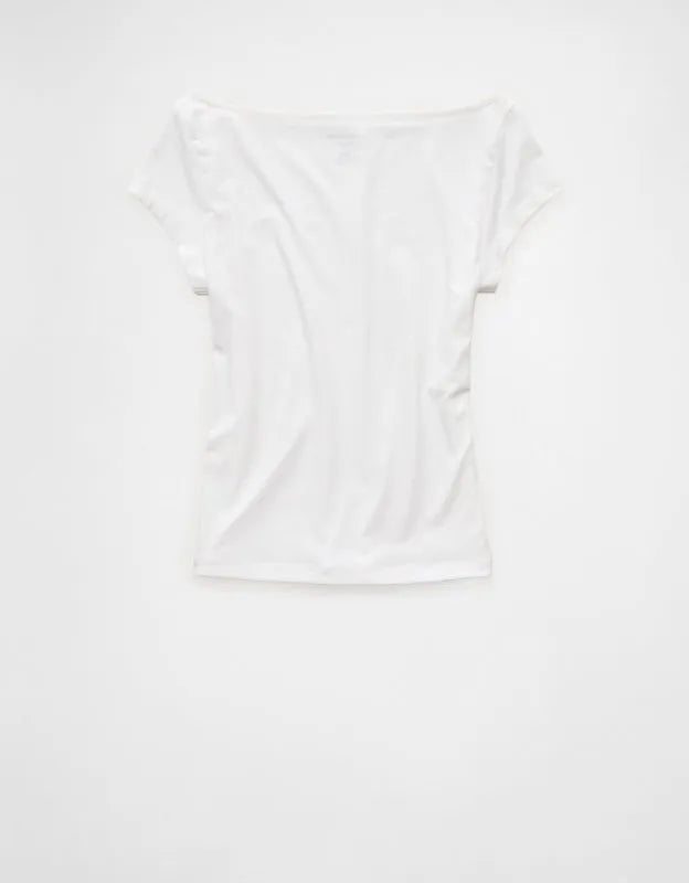 AE Short-Sleeve Boatneck T-Shirt