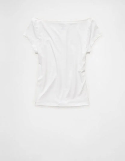 AE Short-Sleeve Boatneck T-Shirt