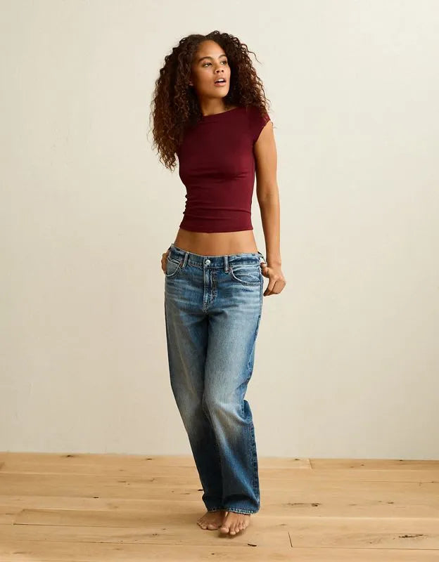 AE Short-Sleeve Boatneck T-Shirt