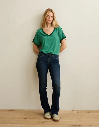 AE Soft & Sexy Ribbed V-Neck T-Shirt