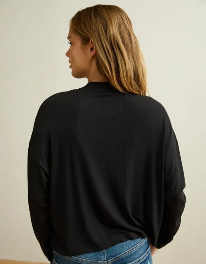 AE Soft & Sexy Ribbed Long-Sleeve T-Shirt