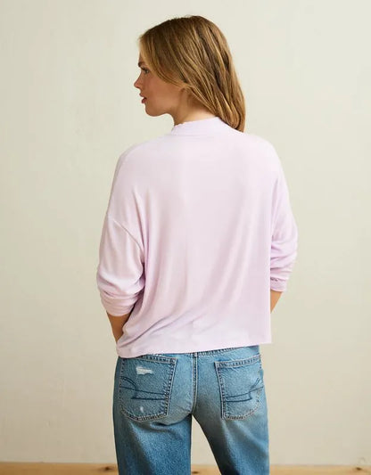 AE Soft & Sexy Ribbed Long-Sleeve T-Shirt