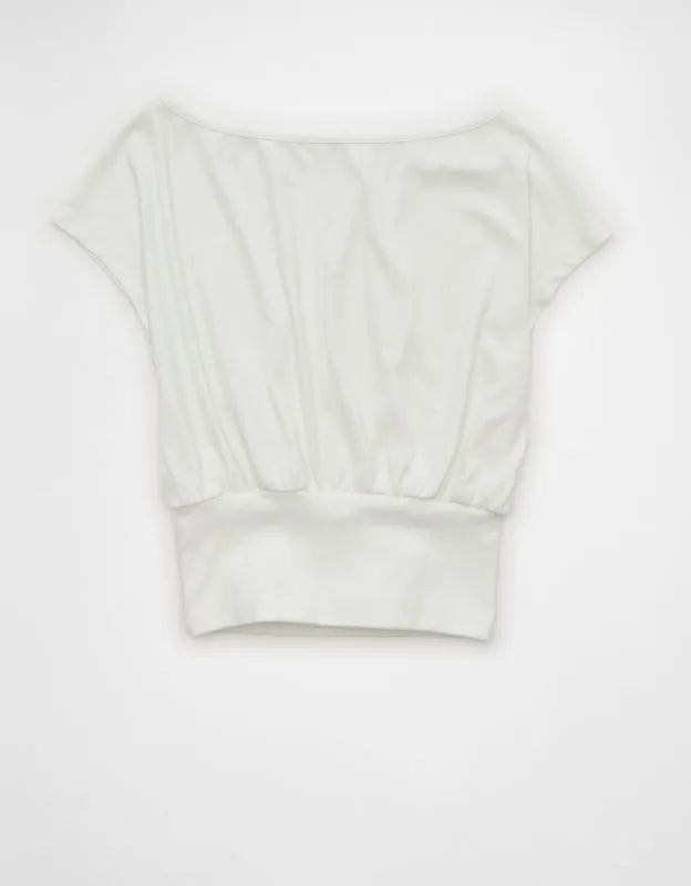 AE Off-the-Shoulder Dolman Tee