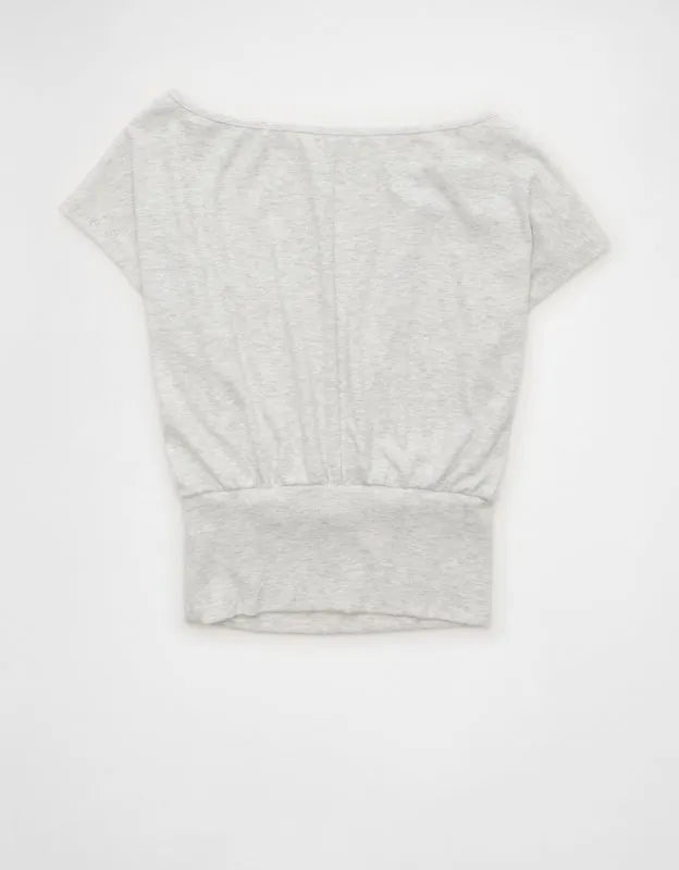 AE Off-the-Shoulder Dolman Tee