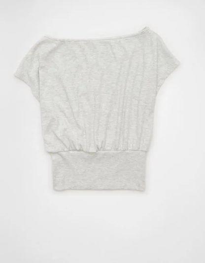AE Off-the-Shoulder Dolman Tee
