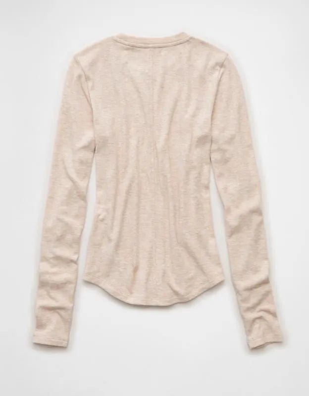 AE Long Sleeve Cozy Crew Neck T-Shirt