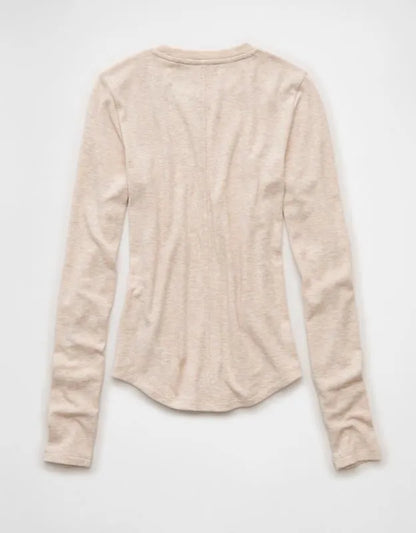 AE Long Sleeve Cozy Crew Neck T-Shirt