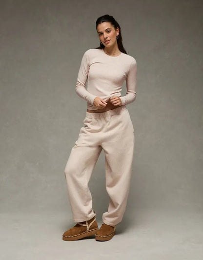 AE Long Sleeve Cozy Crew Neck T-Shirt