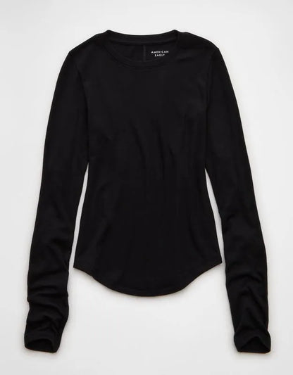 AE Long Sleeve Cozy Crew Neck T-Shirt