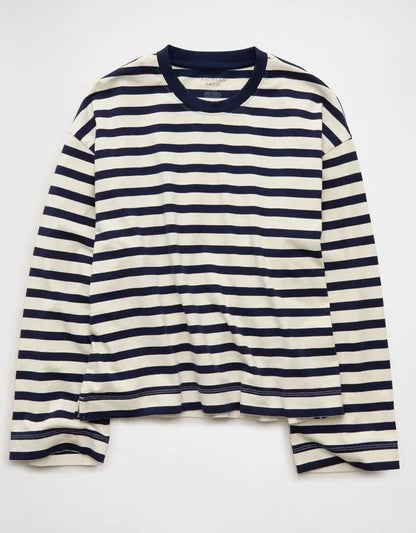 AE Oversized Long-Sleeve T-Shirt