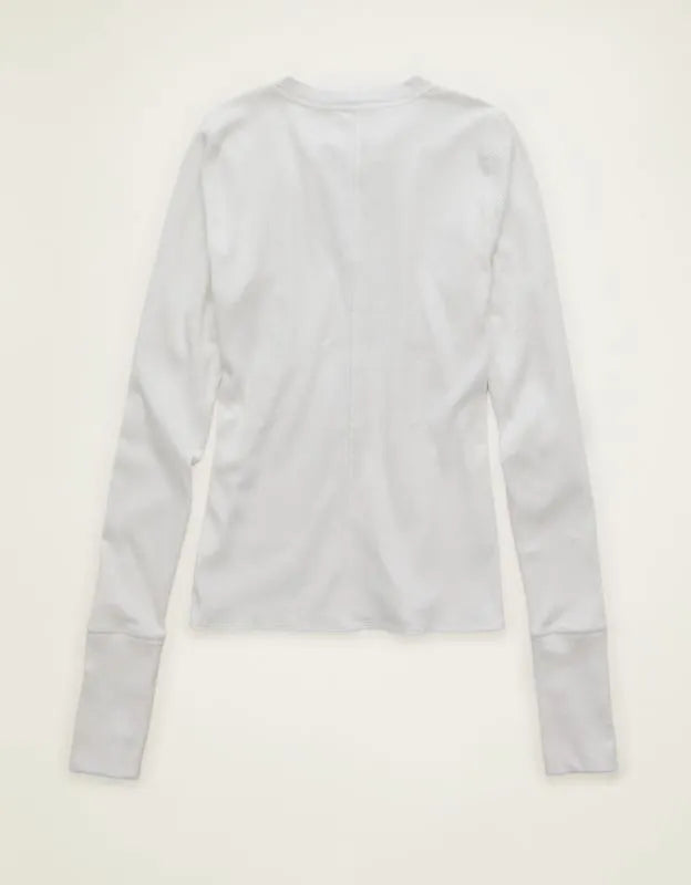 AE Long-Sleeve Henley T-Shirt