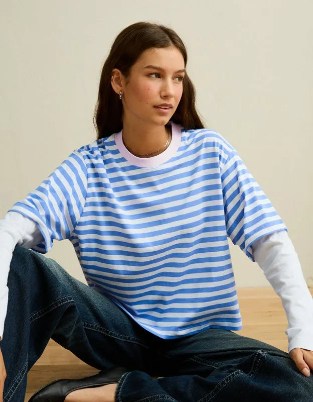AE Twice As Nice Long-Sleeve T-Shirt