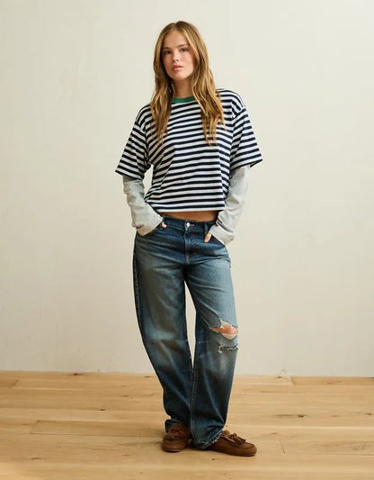 AE Twice As Nice Long-Sleeve T-Shirt
