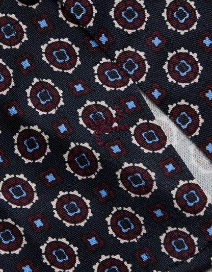 AE77 Relaxed Button-Up Printed Shirt