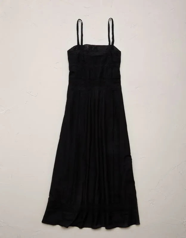 AE77 Premium A-Line Maxi Dress