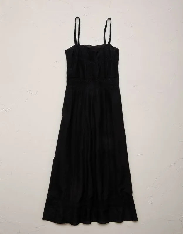 AE77 Premium A-Line Maxi Dress