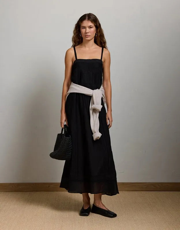 AE77 Premium A-Line Maxi Dress